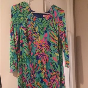 Lilly Pulitzer floral shift dress