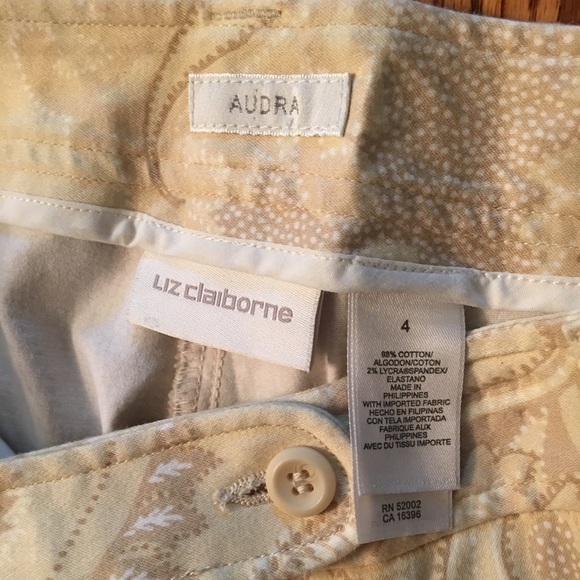 Liz Claiborne Cropped Pants - Picture 1 of 4