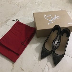 Christian Louboutin Lace Shoes size 7
