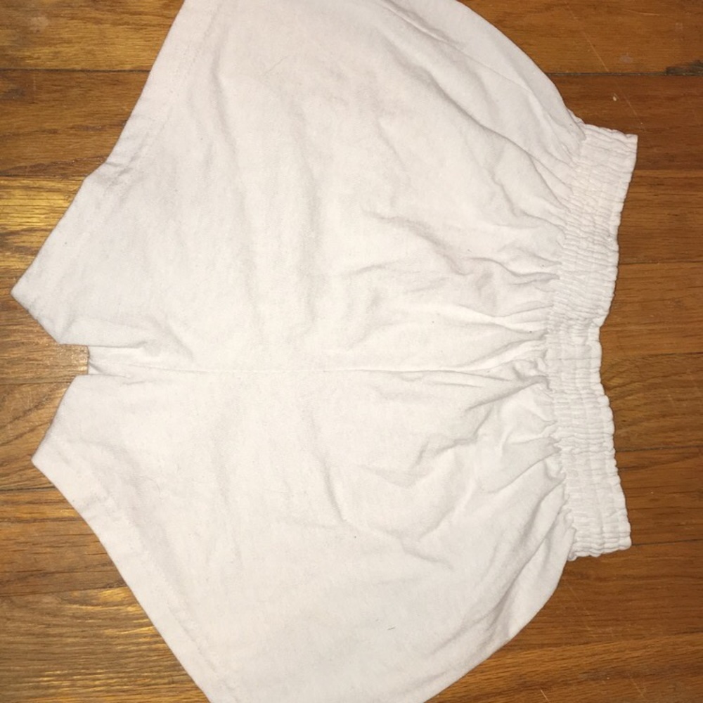 White Soffe shorts
