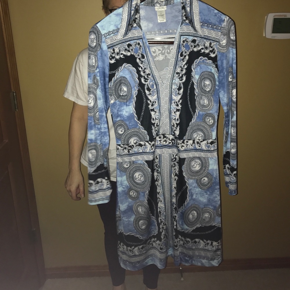 A business casual work dress