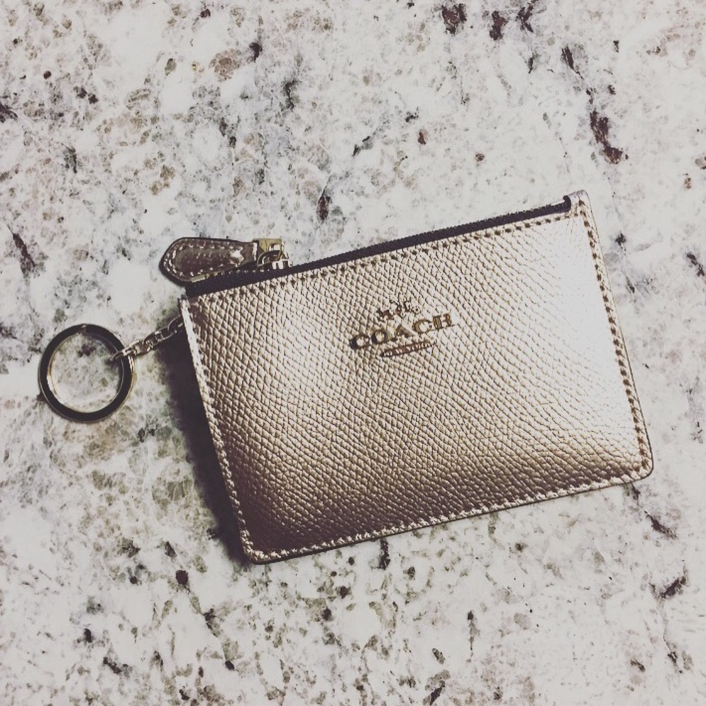 Coach Mini Card Holder Wallet