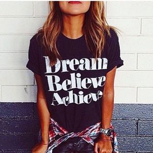 Only one left ❗️ Dream Believe Achieve Tee NWT