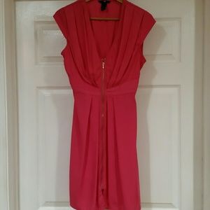 H&M hot pink dress
