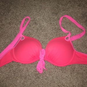 Victoria's Secret hot pink push up bikini