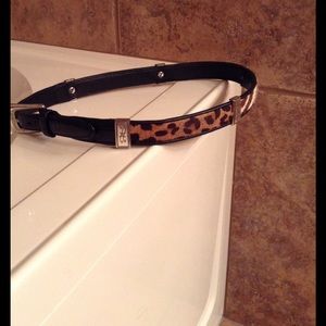 BRIGHTON LEOPARD/ZEBRA BELTS s/28
