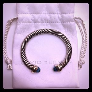 David Yurman Classic Cable Topaz Bracelet