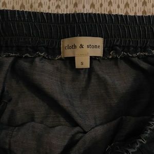 Cloth and stone skirt from anthropology size s