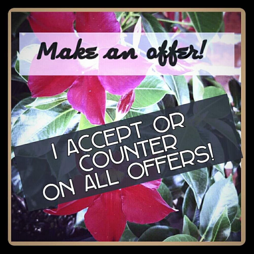 💓 I accept or counter on every offer