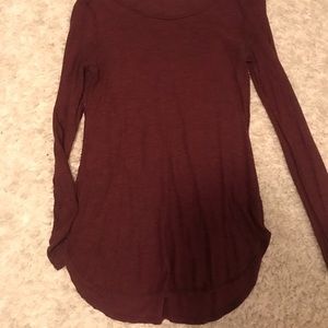 Maroon / burgundy tunic