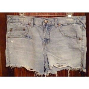 Free People Denim Shorts