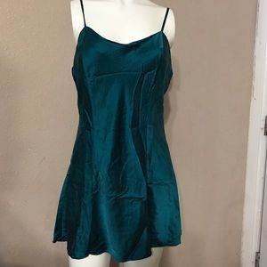 Vtg 90's Victoria's Secret Silk Night Slip/Chemise