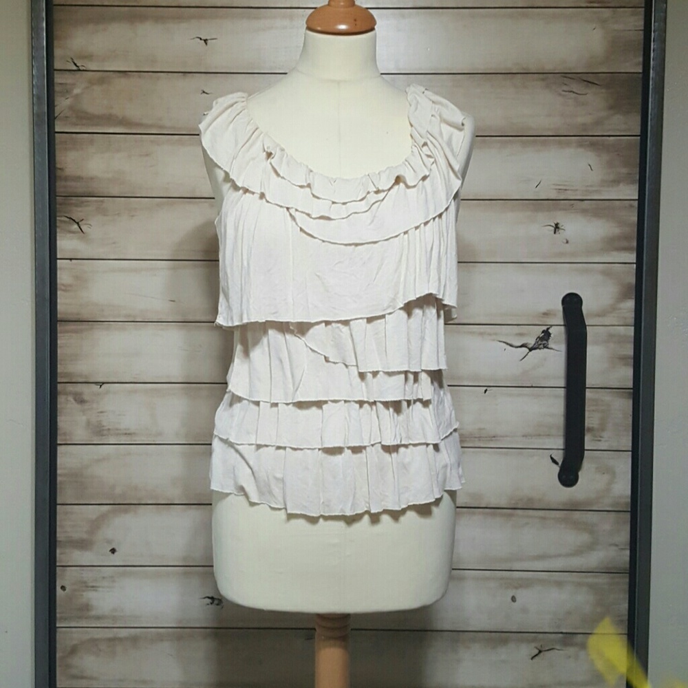 J. CREW  ruffle blouse