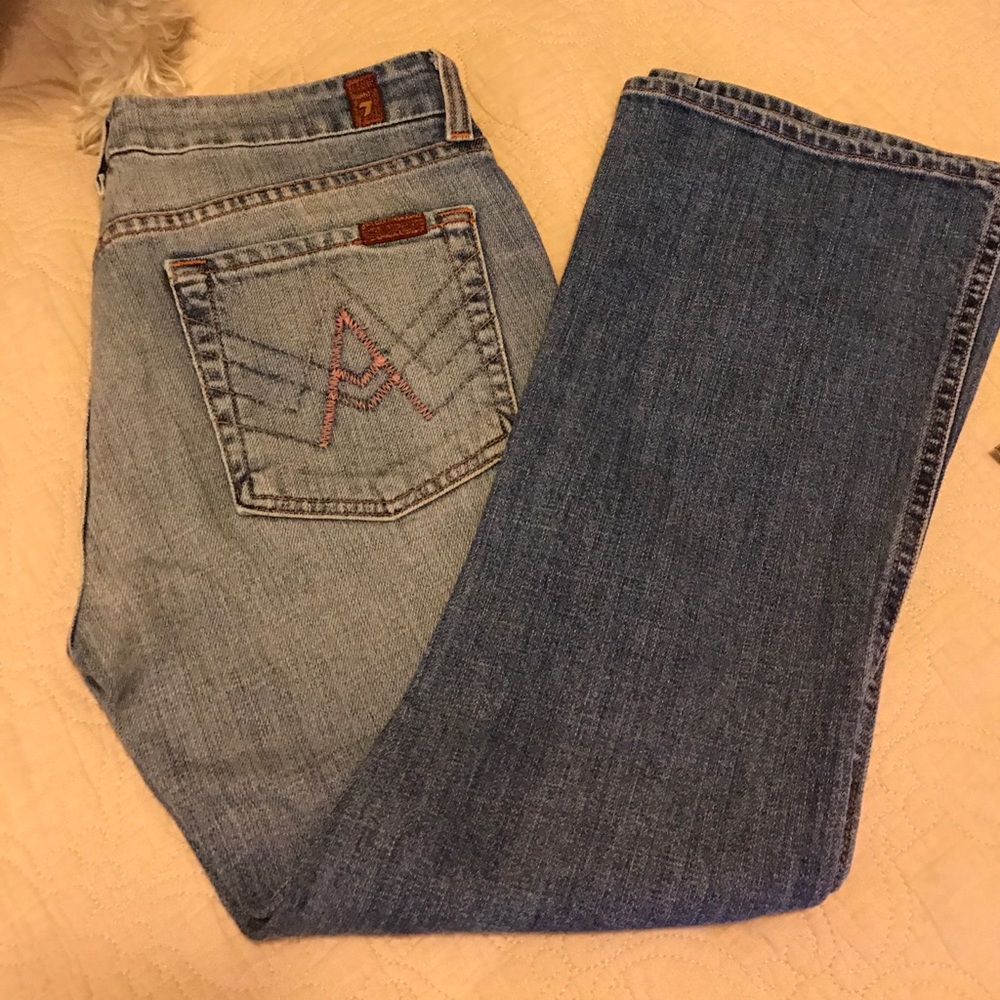 7 For all mankind Cropped Jeans