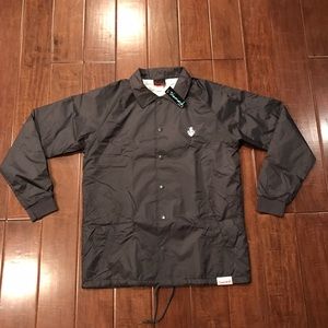 Diamond Supply Co Burnout Coaches Jacket