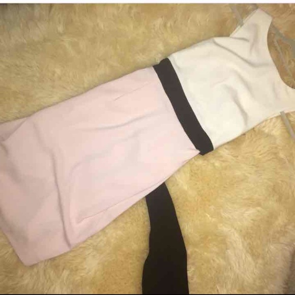 ASOS Color Block Bow Pencil Dress - Picture 4 of 5