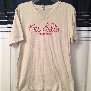 Tri Delta Tri-Hop vneck