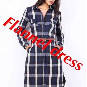 Flannel dress