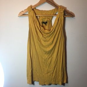 Mustard Yellow Tank Shirt