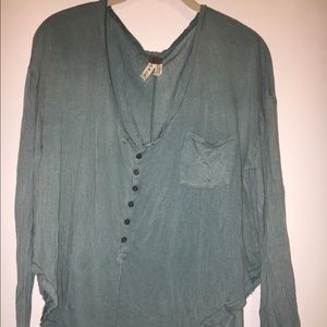 Free People Henley(ish) Top