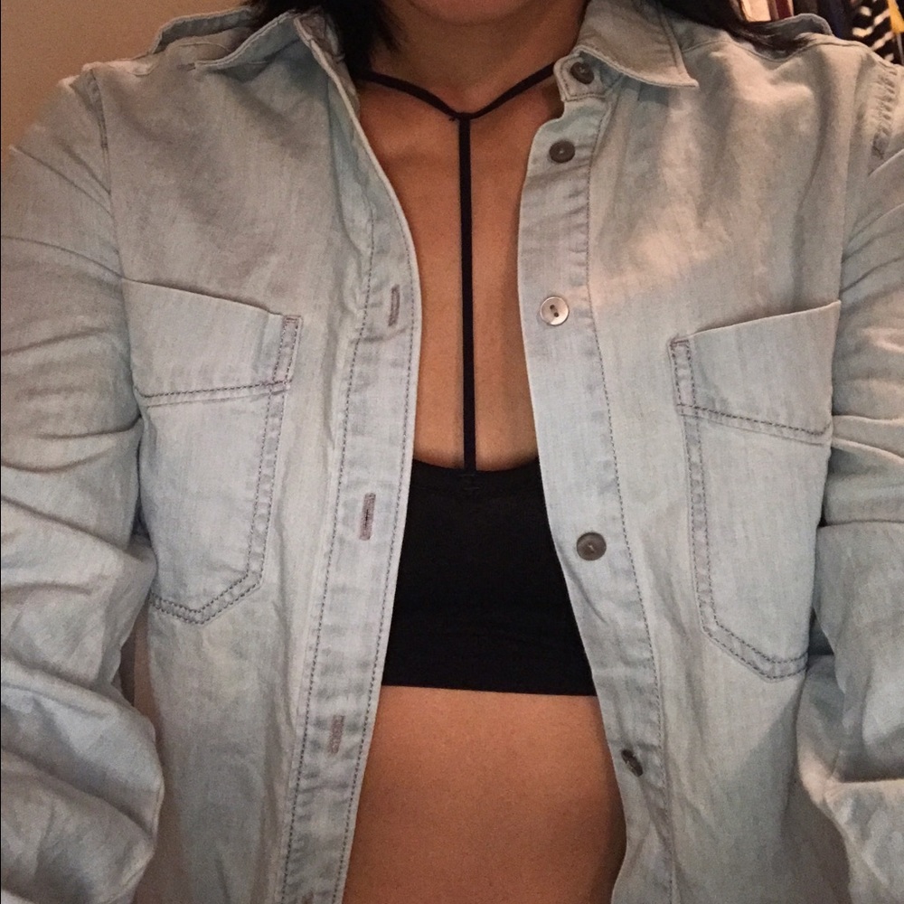Express boyfriend shirt