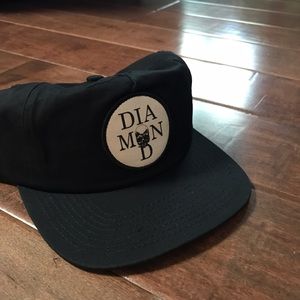 Diamond Supply Co Skull Unstructured SnapBack