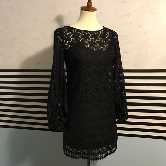 NWOT Black daisy dress from Nordstrom - Picture 3 of 5