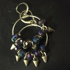 😎 Unique rocker chic hoops