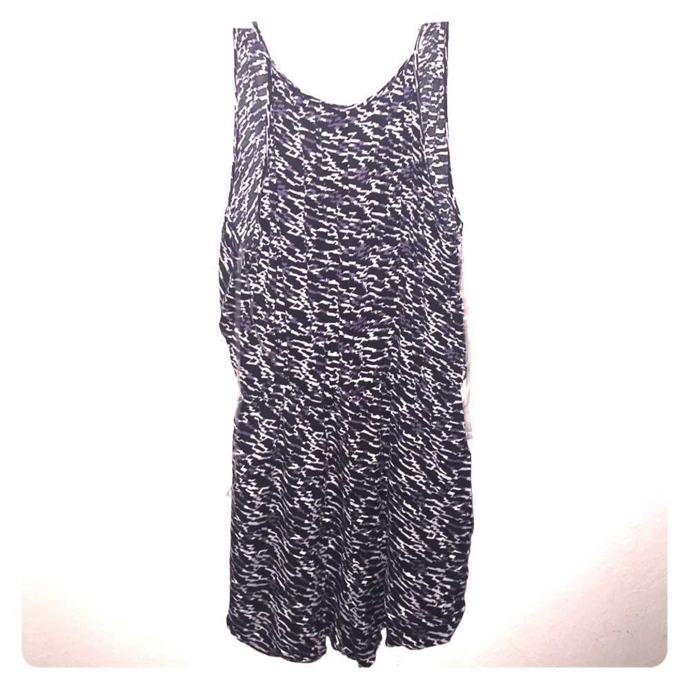Multi color grey romper