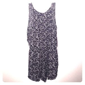 Multi color grey romper