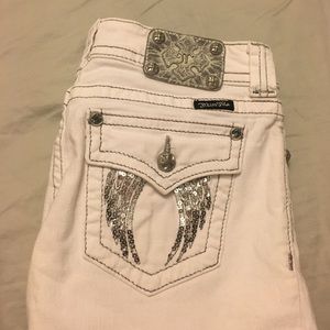 miss me white capris