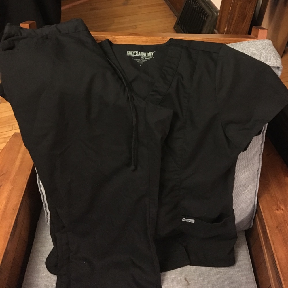 Grey's Anatomy by barco black scrub set