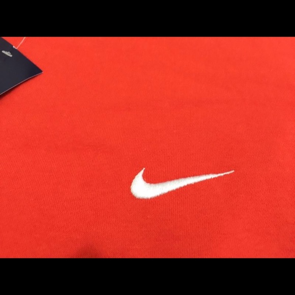 mens red nike sweater