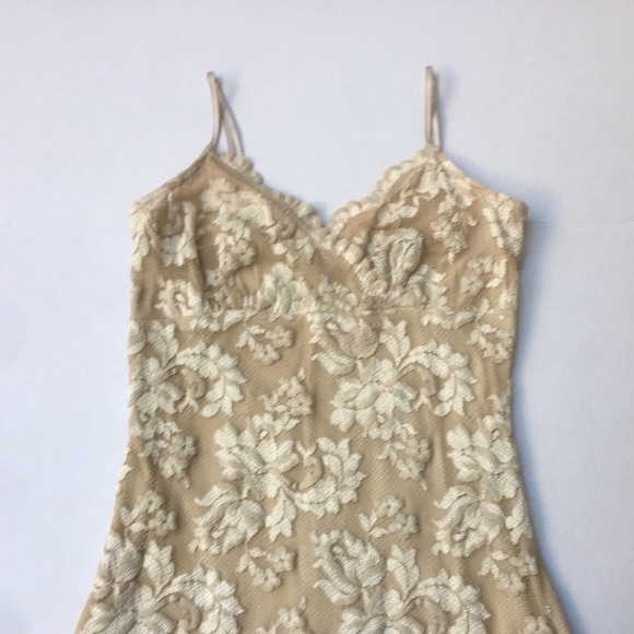 Casadei beige Lace dress - Picture 1 of 7