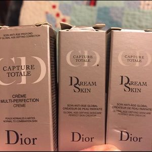 3 Dior Anti age Capture .18 / .10 oz Set