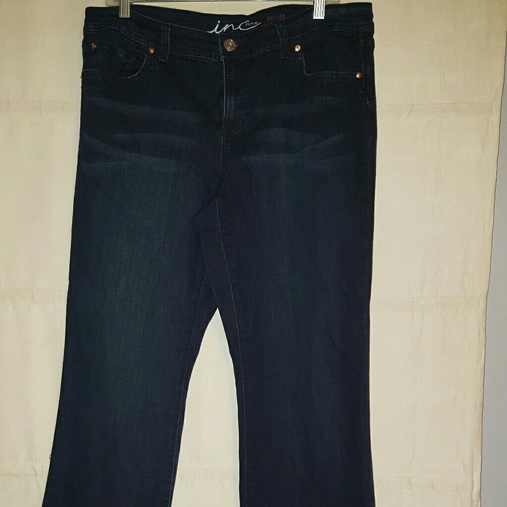 INC 14L Indigo Bootcut jeans