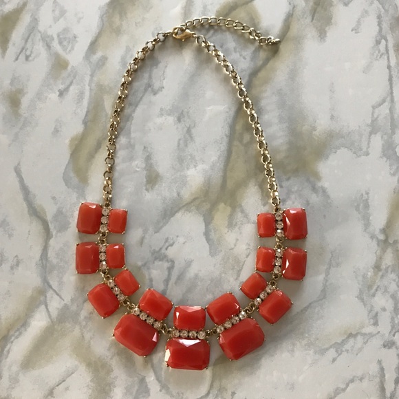 Jewelry - Coral Pink Statement Necklace Jewelry - Coral Pink Statement Necklace