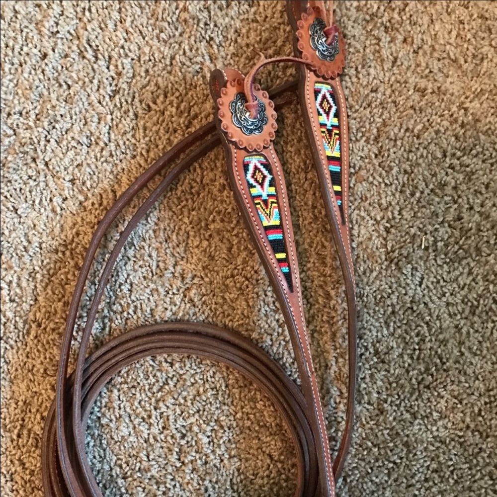 Beaded reins