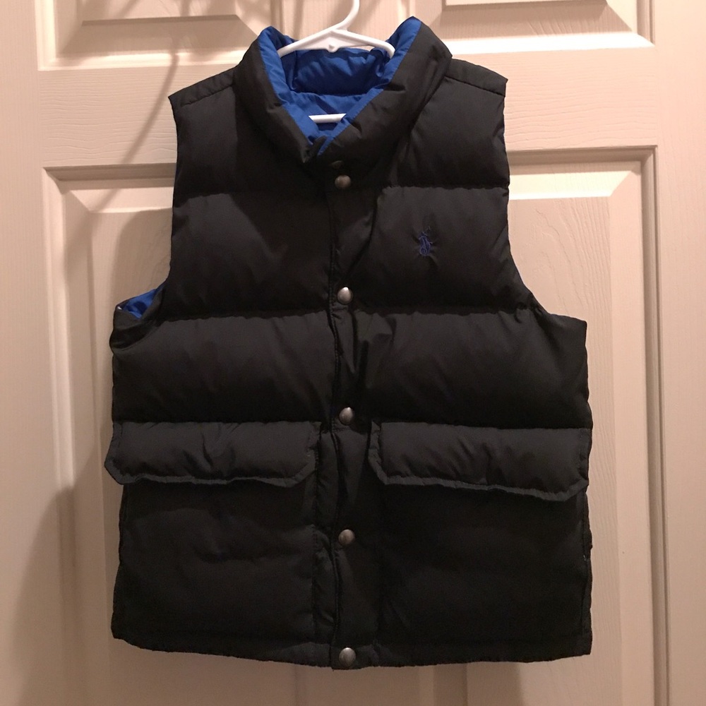 Boys Ralph Lauren kids reversible vest size 10