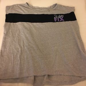 Beachbody 21 day fix crop top