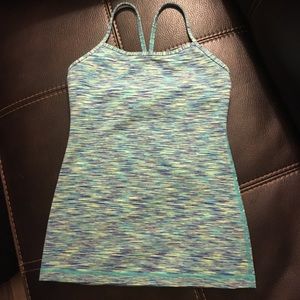 Lululemon Power Y Tank Spacedye Size 4