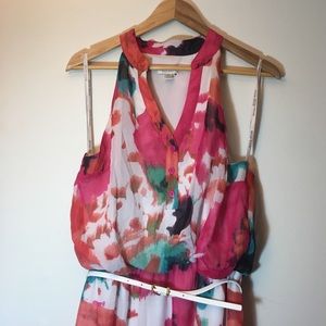 Long Floral Colorful Dress