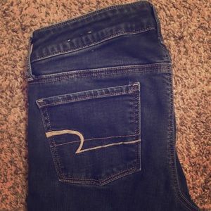 American Eagle super skinny stretch jeans 10 short