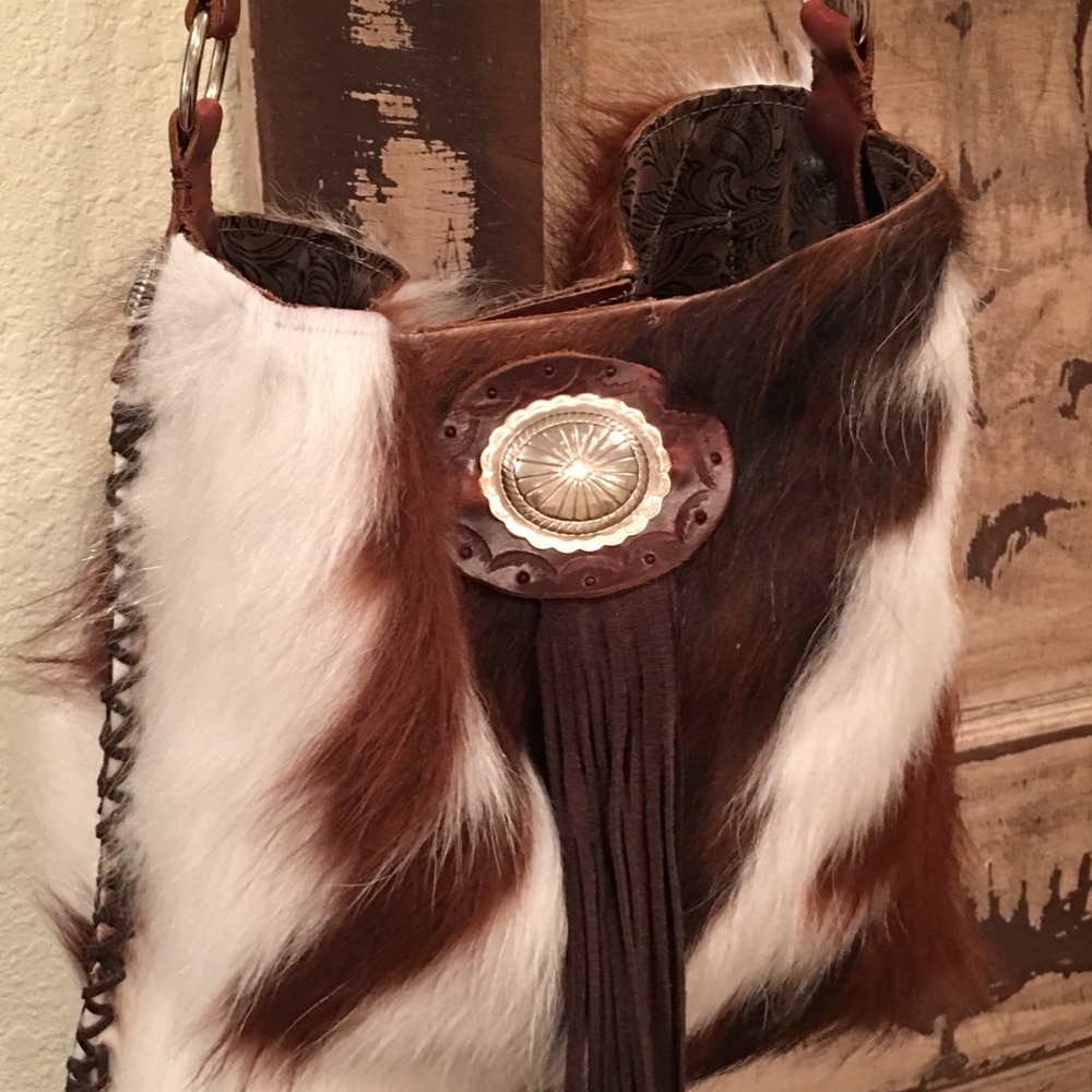 Cowhide Purse