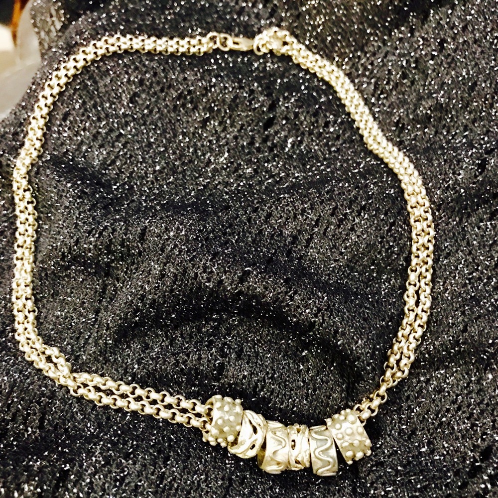 Silver Charm Necklace