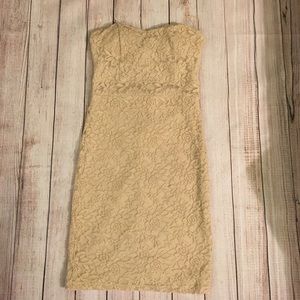 Party Mini Dress🍸cream color!