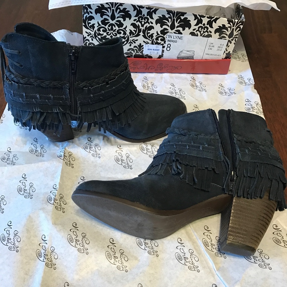 Naughty Monkey Blue Boots