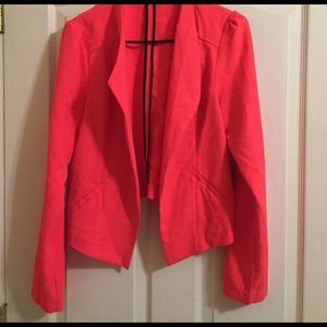 Charlotte Russe Electric Pink Blazer