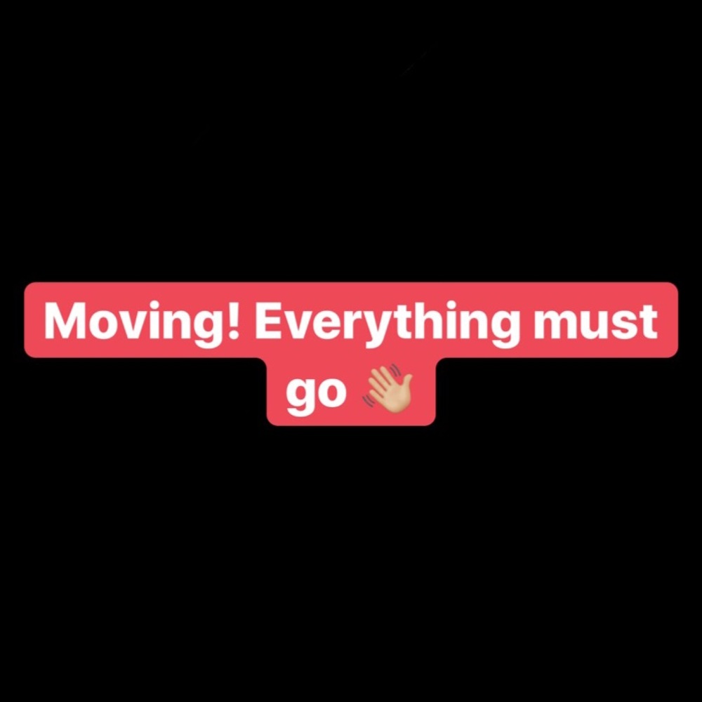 👋🏼 LAST CHANCE! All items 🔜 Goodwill