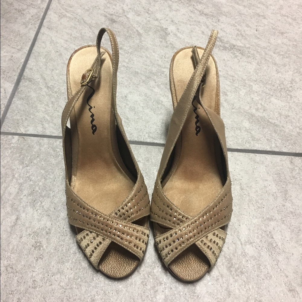 Shoes purchased at Macy's for a wedding